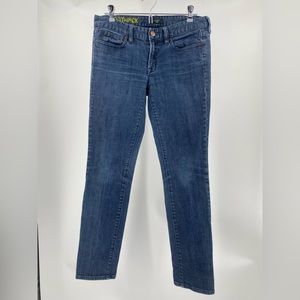 J Crew‎ outlet toothpick stretch jeans, size 28